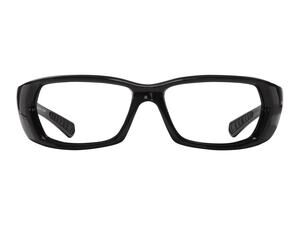 PENTAX V1000-8 GLOSSY BLACK SAFETY SPORT EYEGLASSES SUNGLASSES 61-16